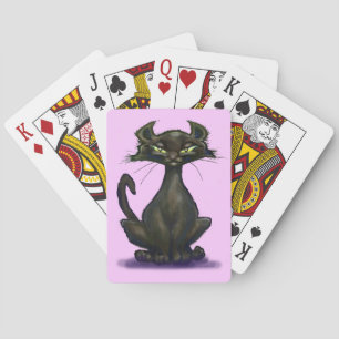 Black Cat Playing Cards