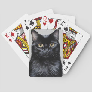 Black Cat Playing Cards