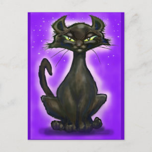 Black Cat Postcard