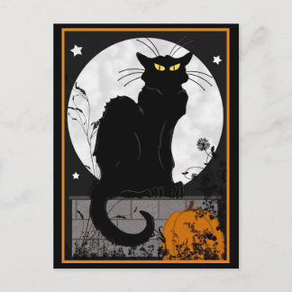 'Black Cat' Postcard