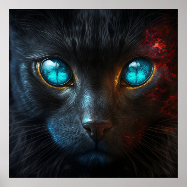 Black Cat Poster (Front)