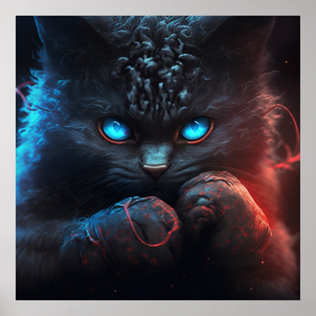 Black Cat Poster (Front)