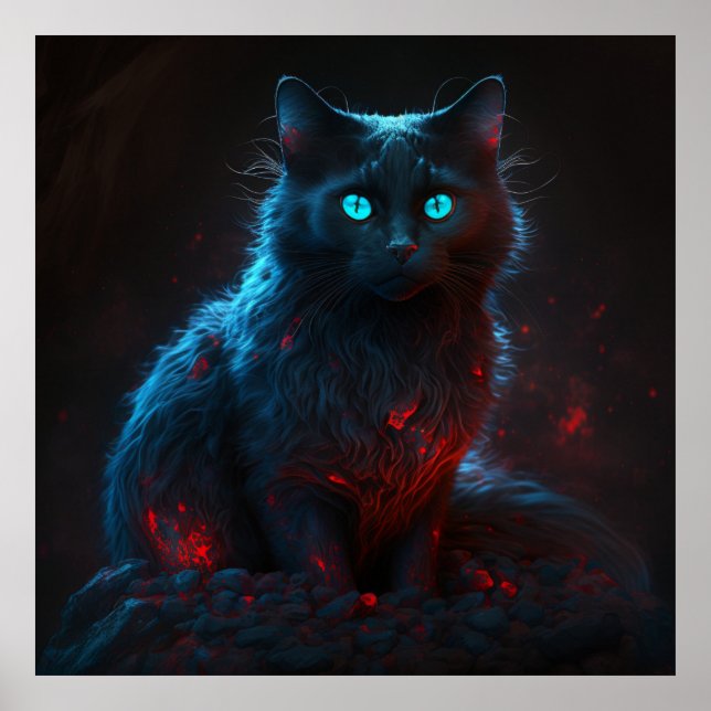 Black Cat Poster (Front)