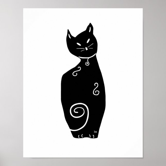 Black Cat Poster (Front)