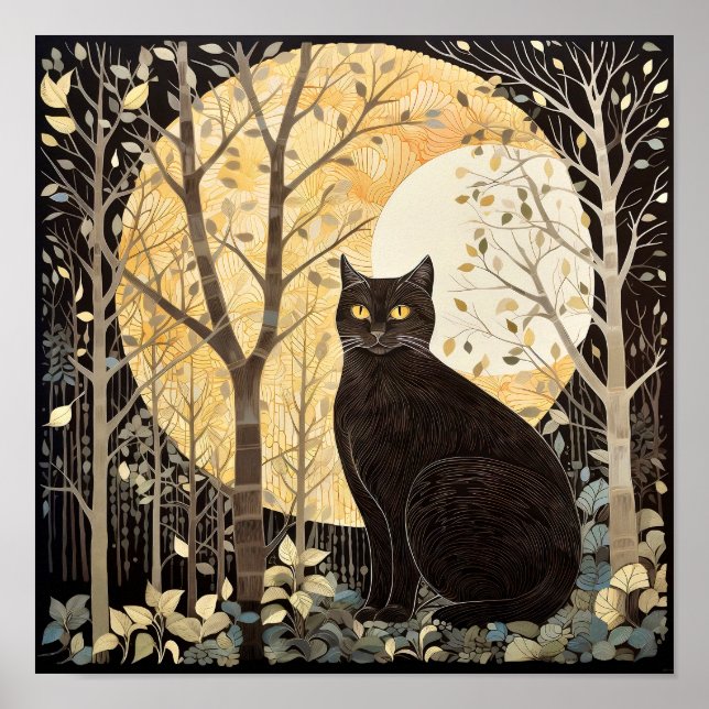 Black Cat Poster (Front)