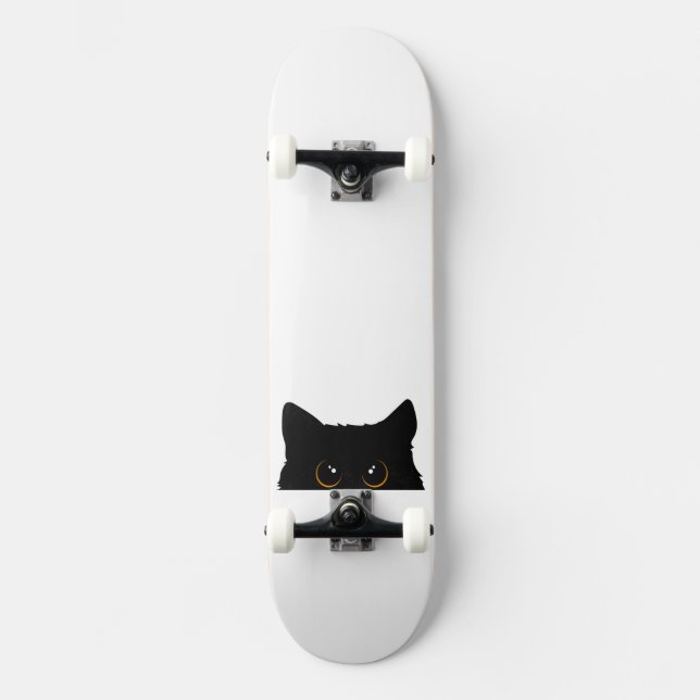 Black Cat Skateboard (Front)