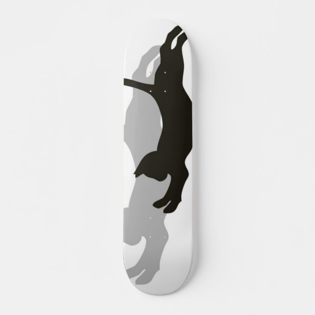 Black Cat Skateboard (Front)
