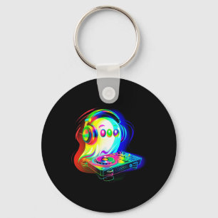 Black Cat Skeleton Hand Boop Cat Nose Funny Hallow Key Ring