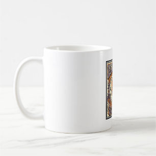 Black Cat Society Cat Black Cat Vintage Vector Art Coffee Mug