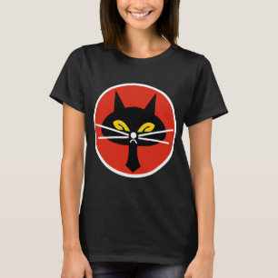 Black Cat Squadron Taiwanese U-2 Spy Plane Emblem T-Shirt