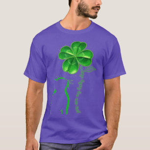 Black Cat St Patricks Day Shamrock You Are My Luck T-Shirt