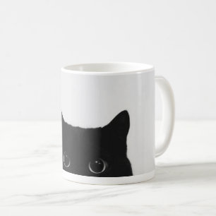 Black Cat Stare Mug
