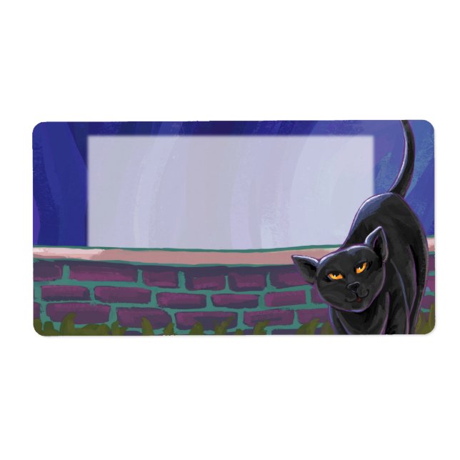 Black Cat Stationery (Front)