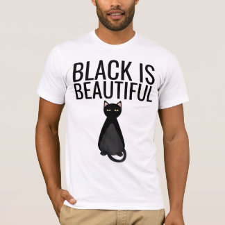 BLACK CAT T-Shirts, BLACK IS BEAUTIFUL T-Shirt
