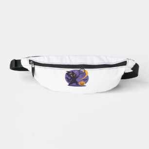 Black Cat Tennis Serve Essential T-Shirt Bum Bags