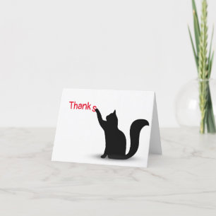 black cat thank you
