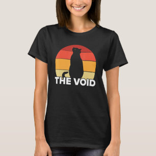 Black Cat The Void Vintage Yellow Eye Kitty Cat Mo T-Shirt