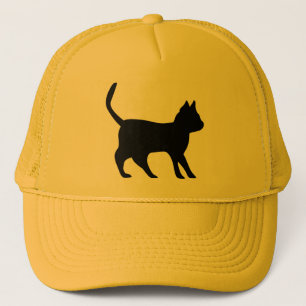 Black Cat Trucker Hat