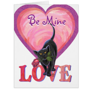 Black Cat Valentine's Day