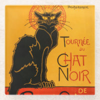 Black Cat Vintage Halloween Steinlen Poster