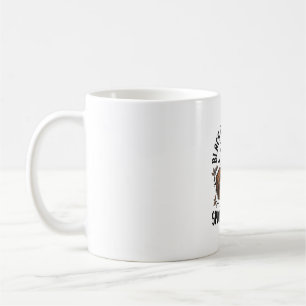 Black Cat Warning Vintage Halloween Witch Cat_1 Coffee Mug