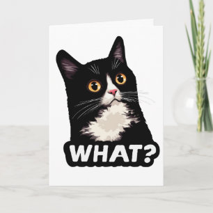 Black Cat What? Card