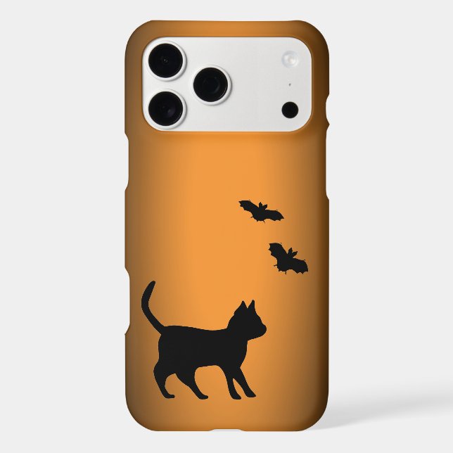 Black Cat with Bat (Back)