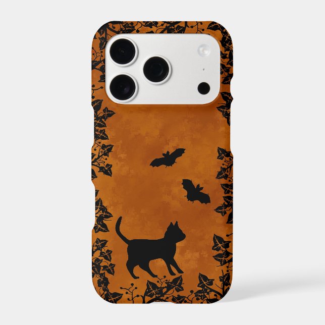Black Cat with Bat (Back)