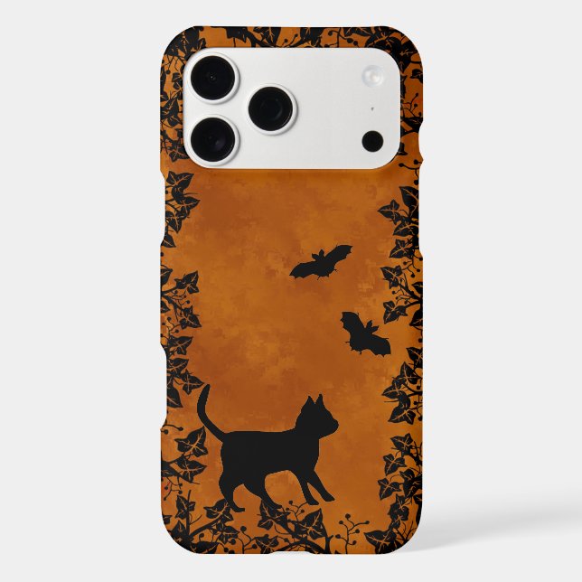 Black Cat with Bat (Back)