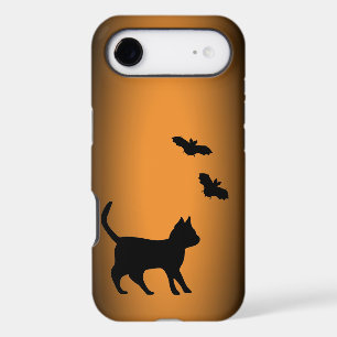 Black Cat with Bat