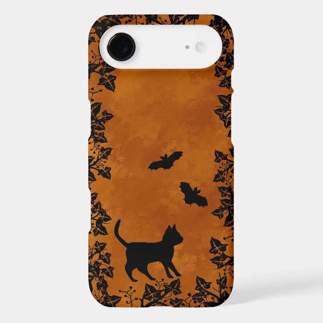 Black Cat with Bat (Back)
