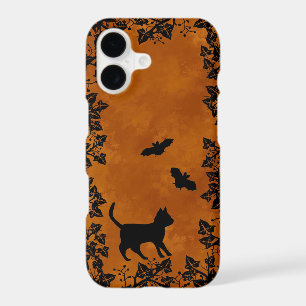 Black Cat with Bat