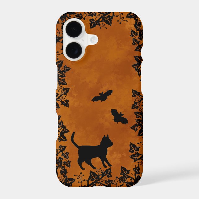 Black Cat with Bat (Back)