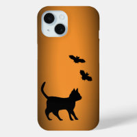 Black Cat with Bat