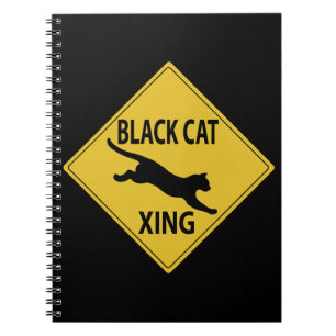 Black Cat Xing Notebook
