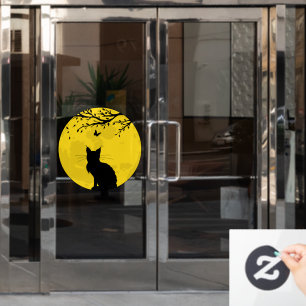 Black Cat Yellow Moon