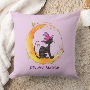 Black Cat - You Are Magical Cushion