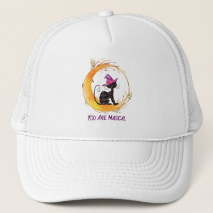 Black Cat - You Are Magical Trucker Hat
