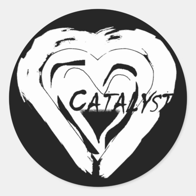 Black Catalyst sticker (Front)