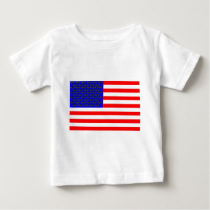 Black Cats And Stripes Flag Baby T-Shirt