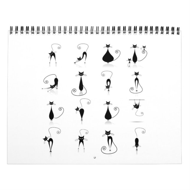 Black cats collection calendar (Cover)
