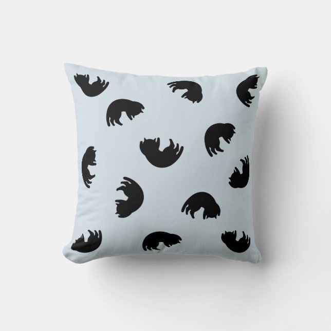Black Cats Cushion (Front)
