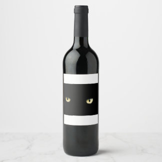 Black Cat's Eyes Wine Label