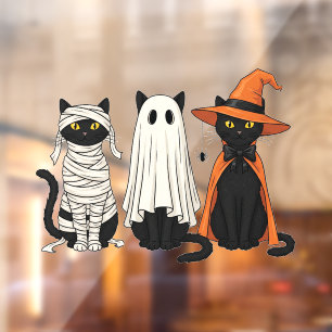 Black Cats Ghosts Halloween