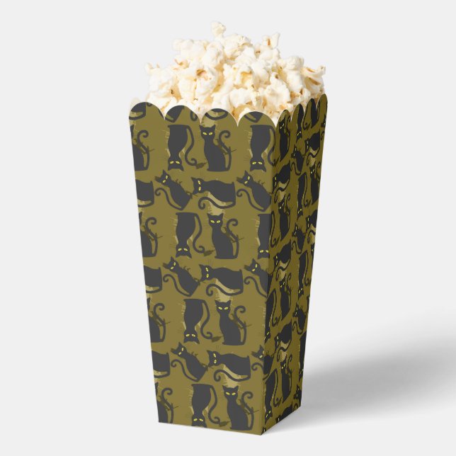 Black Cats Halloween Favour Box (Popped)