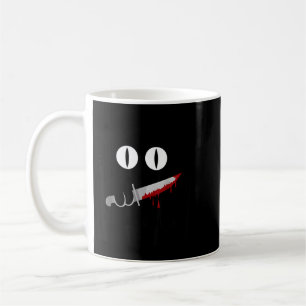 Black Cats Horror Spooky Gothic Halloween Feline Coffee Mug