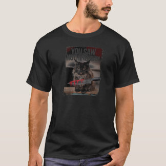 Black Cats Horror Spooky Gothic Halloween Feline R T-Shirt