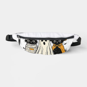 Black Cats in Halloween Costumes � Ghost, Witch, a Bum Bags