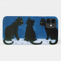 Black Cats in the Snow, Louis Wain