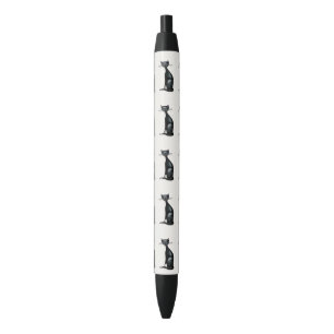 Black cats ink pen